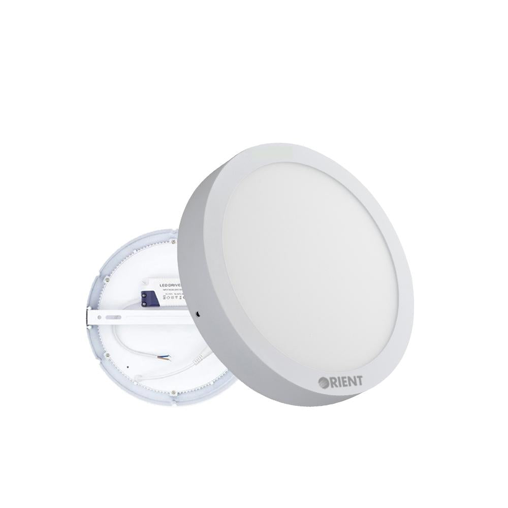 12 Watt ALU SURFACE PANEL LIGHT ROUND OL-SPL12RD
